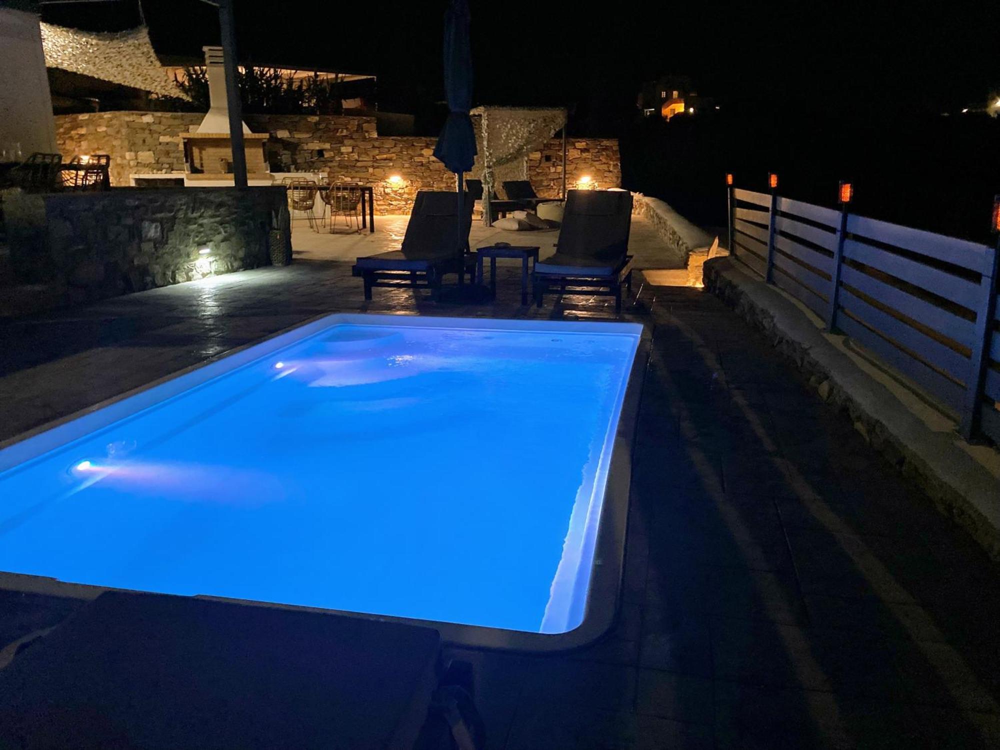 Blue View Villa Apartment #1 With Shared Pool Pounda Exterior photo