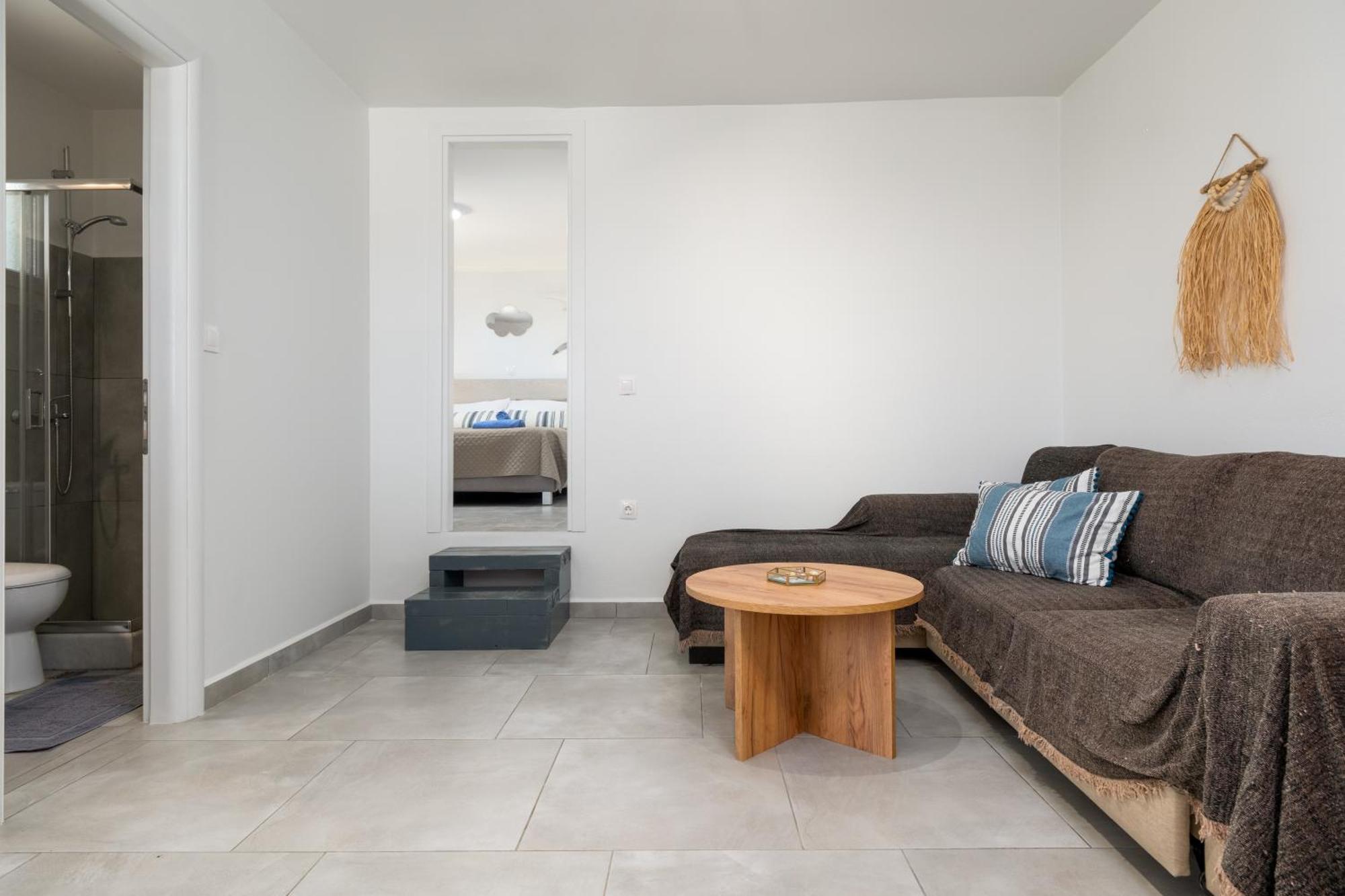 Blue View Villa Apartment #1 With Shared Pool Pounda Exterior photo