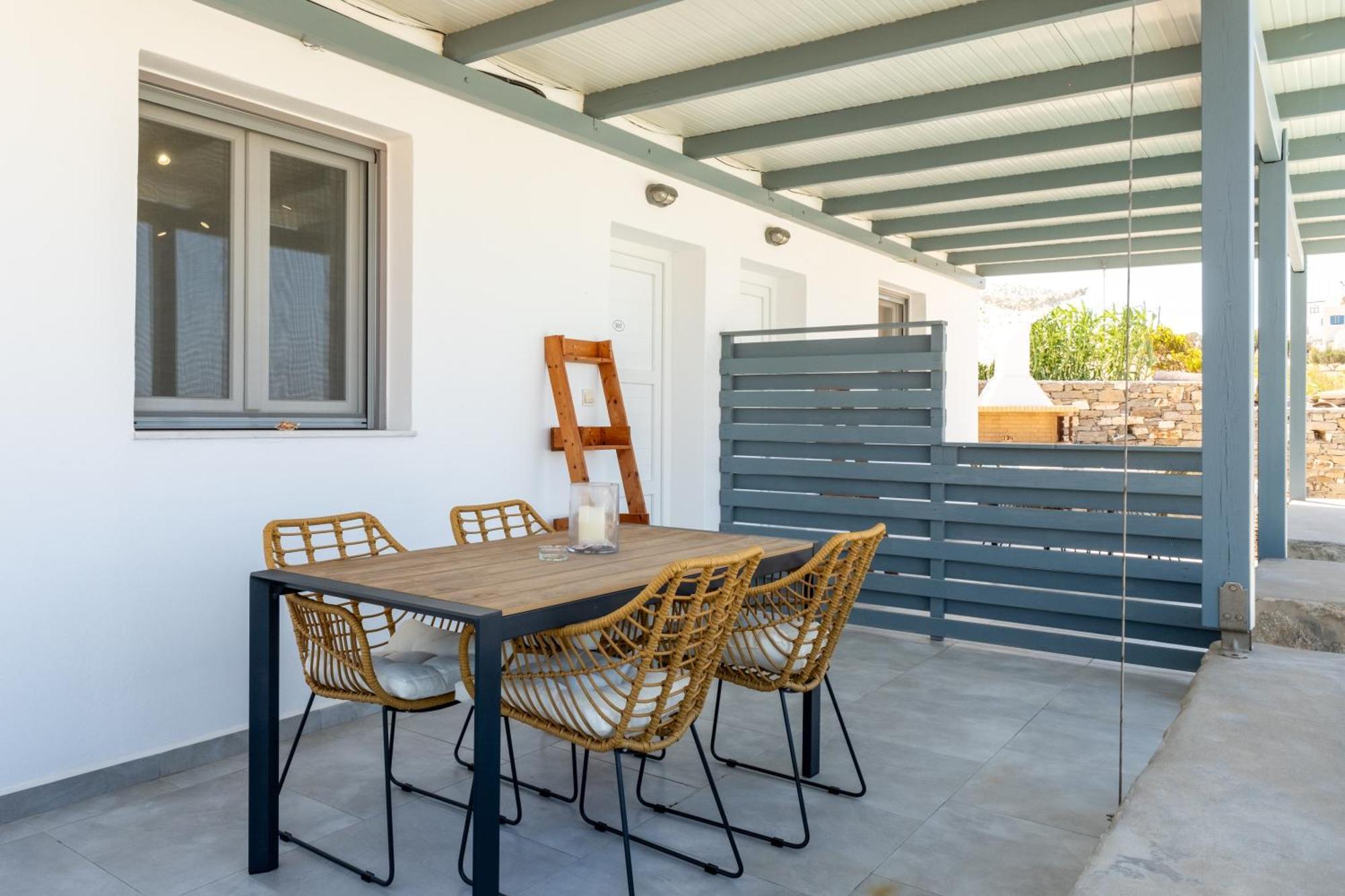Blue View Villa Apartment #1 With Shared Pool Pounda Exterior photo