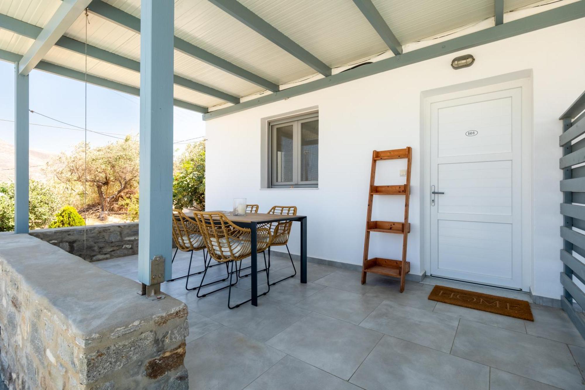 Blue View Villa Apartment #1 With Shared Pool Pounda Exterior photo